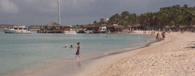 Photo of beach in front of Hyatt Regency Aruba