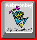 Cartoon of a monkey holding a wrench